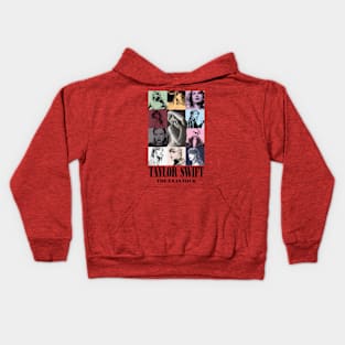 taylor swift the eras tour poster Kids Hoodie